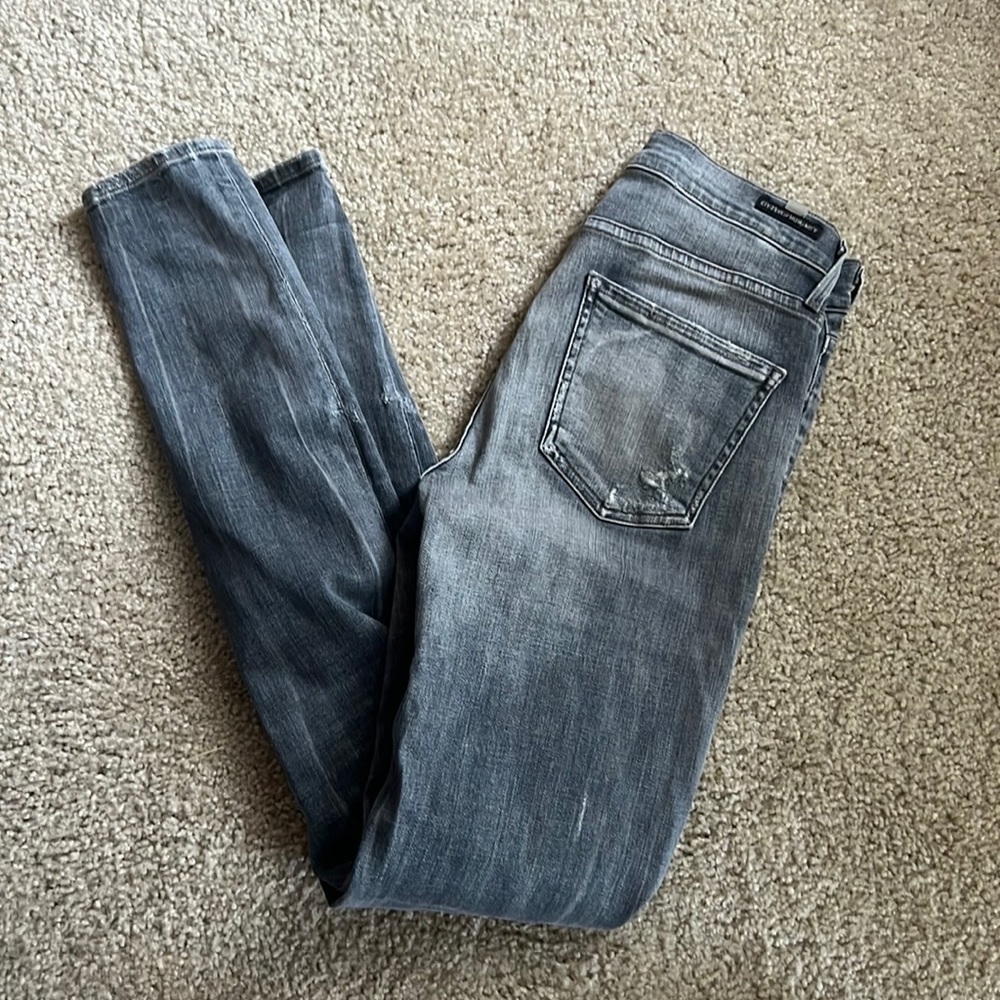 Citizens of Humanity size 27 high rise skinny jeans